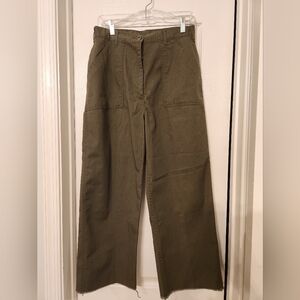 Women's Olive Green Pants 28x25